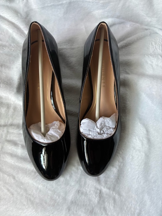Journee Collection Shoes - Journee Collection - Classic Black Patent Pumps